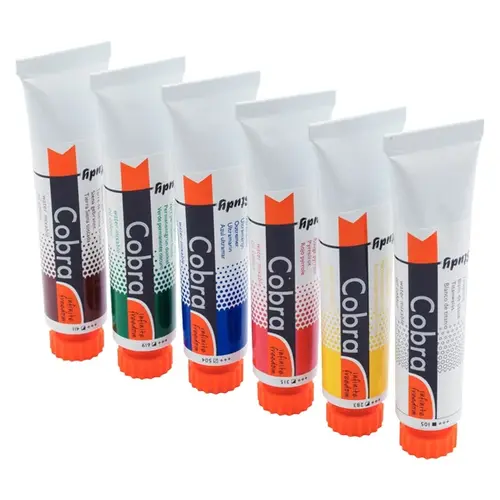 Cobra Cobra Study Olieverf Set 6 x 20 ml