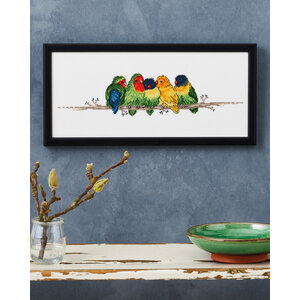 Permin Permin Borduurpakket Lovebirds 92-5314