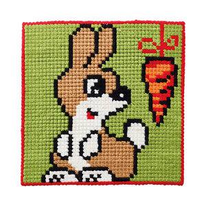 Permin Permin Borduurpakket Brown Rabbit 9425
