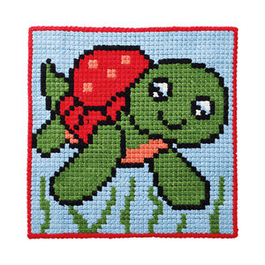 Permin Permin Borduurpakket Turtle swimming 9421