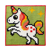 Permin Borduurpakket Unicorn with stars 9424