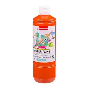Bruynzeel Bruynzeel Plakkaatverf Oranje 500 ml