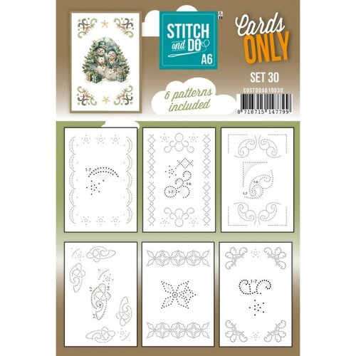 Hobbydots Cards Only Stitch A6 Set 30 Hobbydots Cards Only Stitch A6 Set 30
