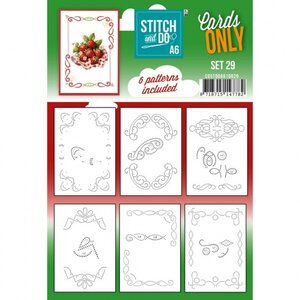 Hobbydots Cards Only Stitch A6 Set 29