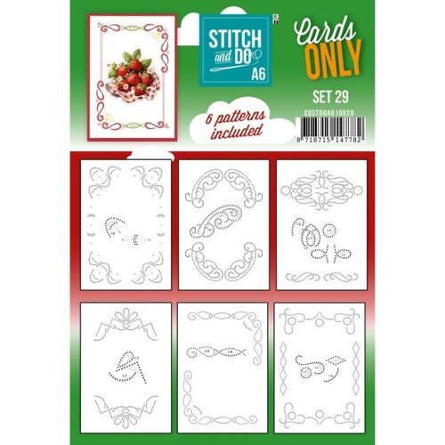 Hobbydots Cards Only Stitch A6 Set 29 Hobbydots Cards Only Stitch A6 Set 29