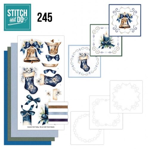 Hobbydots Stitch and Do 245 Berries Beauties Falling voor Christmas Hobbydots Stitch and Do 245 Berries Beauties Falling voor Christmas