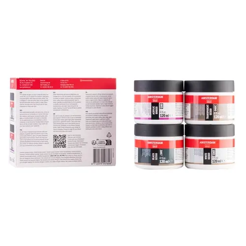 Amsterdam Amsterdam medium prep en prime set  4 x 120 ml