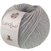 Lana Grossa Naturwolle 008 Lichtgrijs
