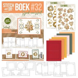 Hobbydots Stitch and Do boek A6  32  Golden Moments