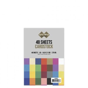 Card Deco Card Deco Jumbo glad kartonpakket A5 48 vel