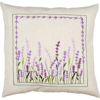 Vervaco borduur kussen lavendel PN-0222938