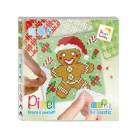 Pixel Set Kerst Gingerbread