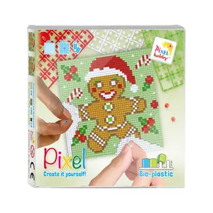 PixelHobby Pixel Set Kerst Gingerbread PixelHobby Pixel Set Kerst Gingerbread