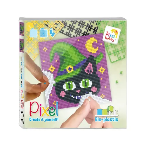 PixelHobby Pixel Set Halloween Kat 44028 PixelHobby Pixel Set Halloween Kat 44028