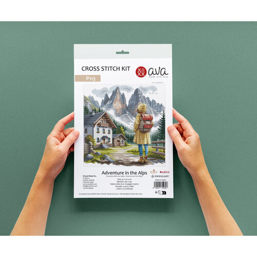 AVA Stitch AVA Stitch Borduurpakket Adventure in the Alps