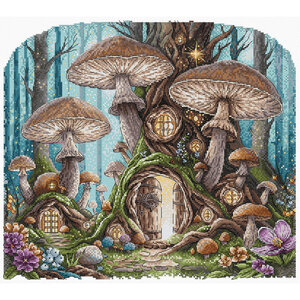 AVA Stitch AVA Stitch Borduurpakket Fairies Village