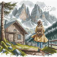 AVA Stitch Borduurpakket Under the Mountain Sky