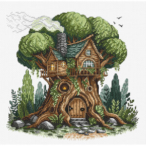 AVA Stitch AVA Stitch Borduurpakket Tree House