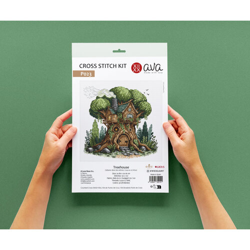 AVA Stitch AVA Stitch Borduurpakket Tree House