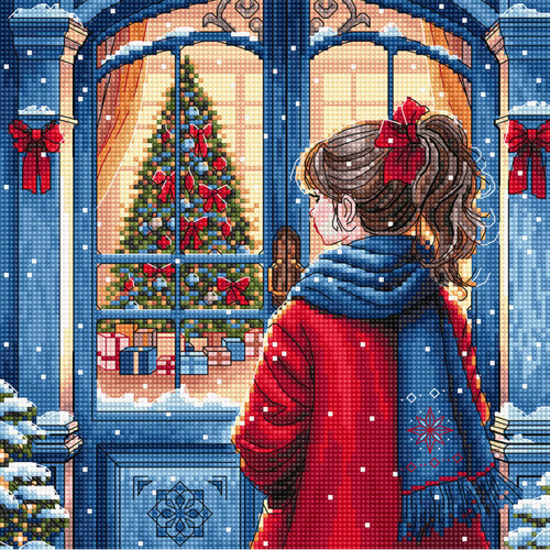 AVA Stitch Ava Stitch Borduurpakket Christmas Hope AVA Stitch Ava Stitch Borduurpakket Christmas Hope