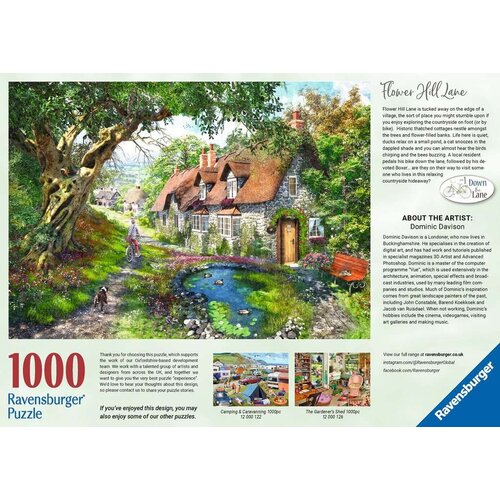 Ravensburger Ravensburger Flower Hill Lane 1000 stukjes
