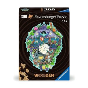 Ravensburger Houten puzzel Cuckoo Clock 300 stukjes Ravensburger Houten puzzel Cuckoo Clock 300 stukjes