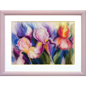 Viltpakket Schilderij Fragrant irises