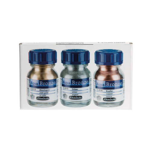 Schmincke Schmincke Aqua Bronze set 3 x 20 ml