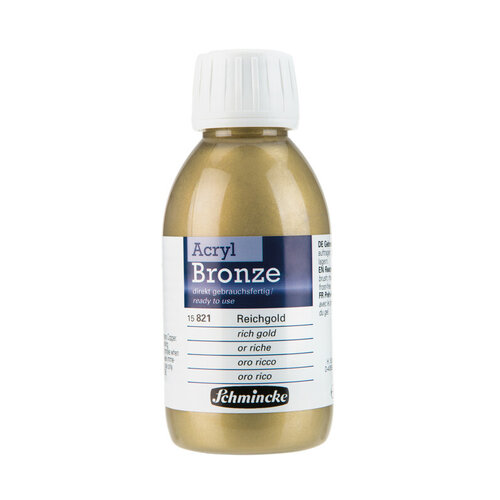 Schmincke Schmincke Acryl Bronze Rich Gold 150 ml Schmincke Schmincke Acryl Bronze Rich Gold 150 ml