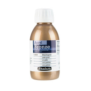 Schmincke Schmincke Acryl Bronze Pale Gold 150 ml Schmincke Schmincke Acryl Bronze Pale Gold 150 ml