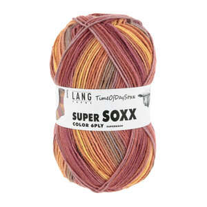 Lang Yarns Lang Yarns Super Soxx Time Of Day 6 draads 150 gram