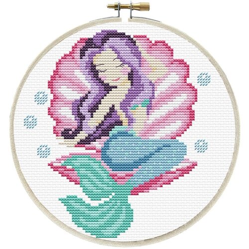 Needleart Needleart Voorbedrukt Borduurpakket Mermaid Dreams Needleart Needleart Voorbedrukt Borduurpakket Mermaid Dreams