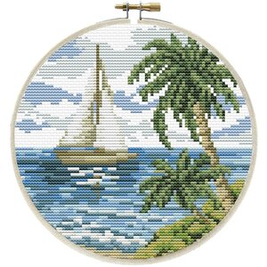 Needleart Needleart Voorbedrukt Borduurpakket Sailing Away