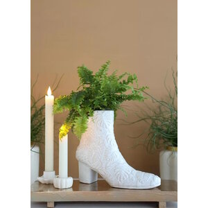 Vaas Bootie crème Ø 7 x 22 x 19 cm