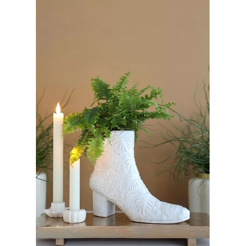 Vaas Bootie crème Ø 7 x 22 x 19 cm