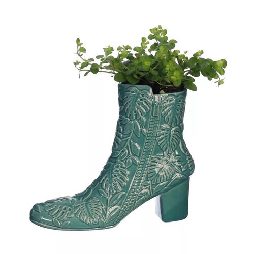 Vaas Bootie petrol Ø 7 x 22 x 19 cm