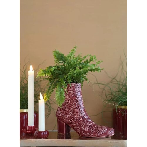 Vaas Bootie kers Ø 7 x 22 x 19 cm Vaas Bootie kers Ø 7 x 22 x 19 cm