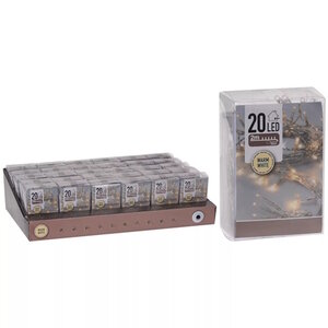 Led verlichting 20 kleine lampjes warmwit plus timer Led verlichting 20 kleine lampjes warmwit plus timer