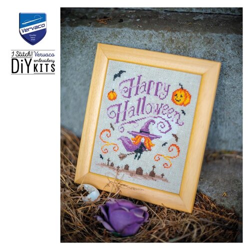 Vervaco Vervaco borduurpakket Happy Halloween Vervaco Vervaco borduurpakket Happy Halloween