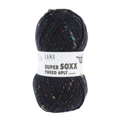 Lang Yarns Lang Yarns Super Soxx Tweed 6 draads Lang Yarns Lang Yarns Super Soxx Tweed 6 draads