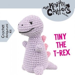 The Knitty Critters Haakpakket Knitty Critters Tiny The T-Rex