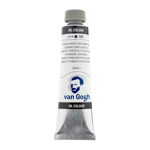 van Gogh van Gogh Olieverf 40 ml Titaanwit (Saffloerolie) 105