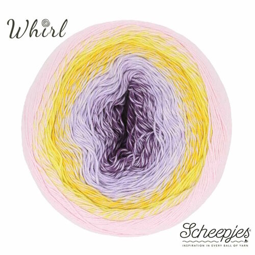 Scheepjeswol Scheepjes Cotton Whirl 1000 meter 716 Purple Passion