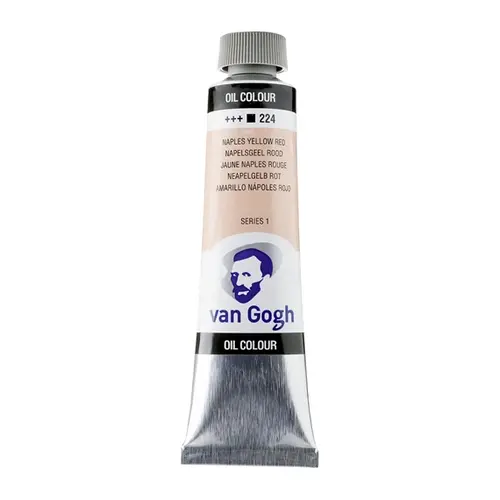 van Gogh van Gogh Olieverf 40 ml Napelsgeel Rood 224 van Gogh van Gogh Olieverf 40 ml Napelsgeel Rood 224