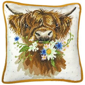 Bothy Threads Bothy Threads Petit Point Borduurkussen Daisy Coo Tapestry