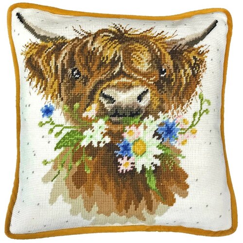 Bothy Threads Bothy Threads Petit Point Borduurkussen Daisy Coo Tapestry Bothy Threads Bothy Threads Petit Point Borduurkussen Daisy Coo Tapestry