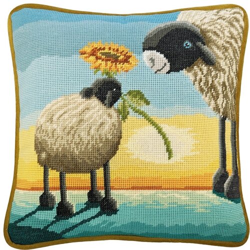 Bothy Threads Bothy Threads Petit Point Borduurkussen Just Because… Bothy Threads Bothy Threads Petit Point Borduurkussen Just Because…