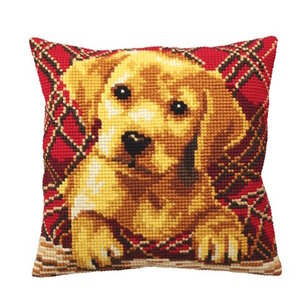 Collection D Art Borduurkussen Brady 40 x 40 cm