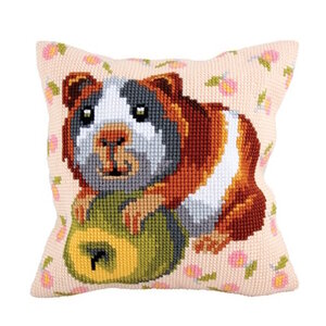 Collection D Art Borduurkussen Hungry Harry 40 x 40 cm