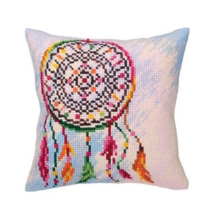 Collection D Art Borduurkussen Dreamcatcher 40 x 40 cm